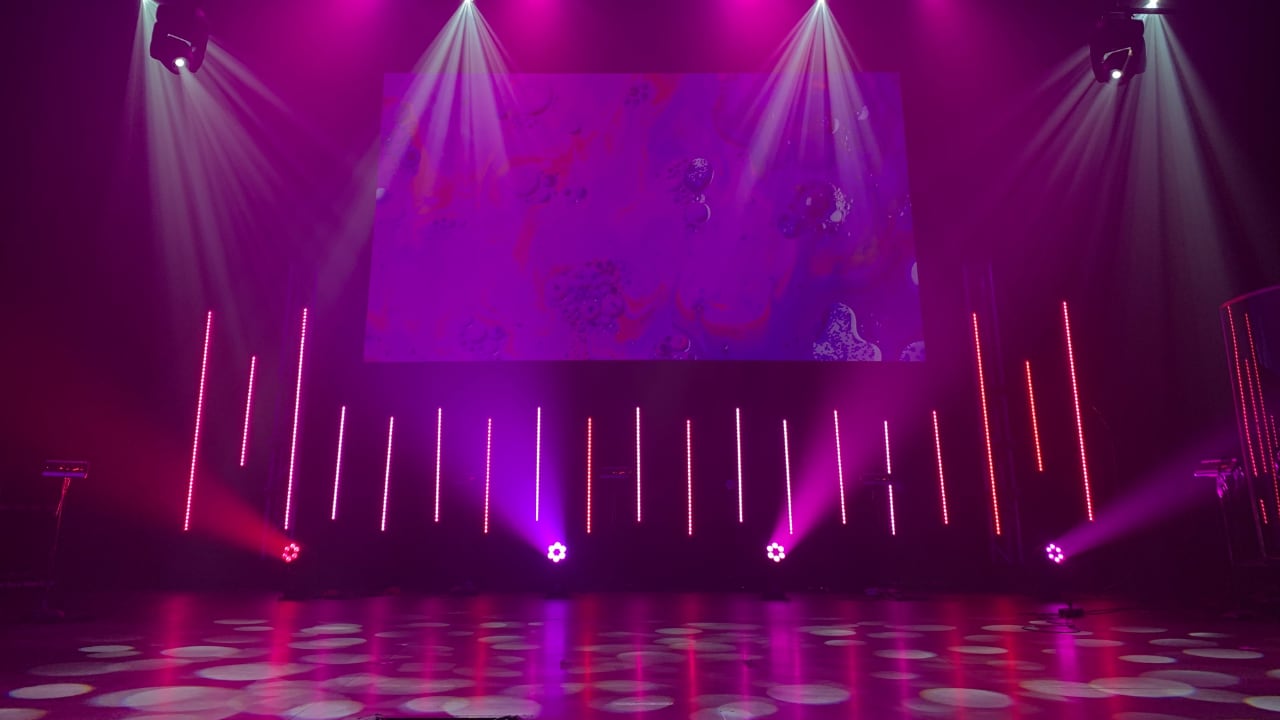 Photo of a stage