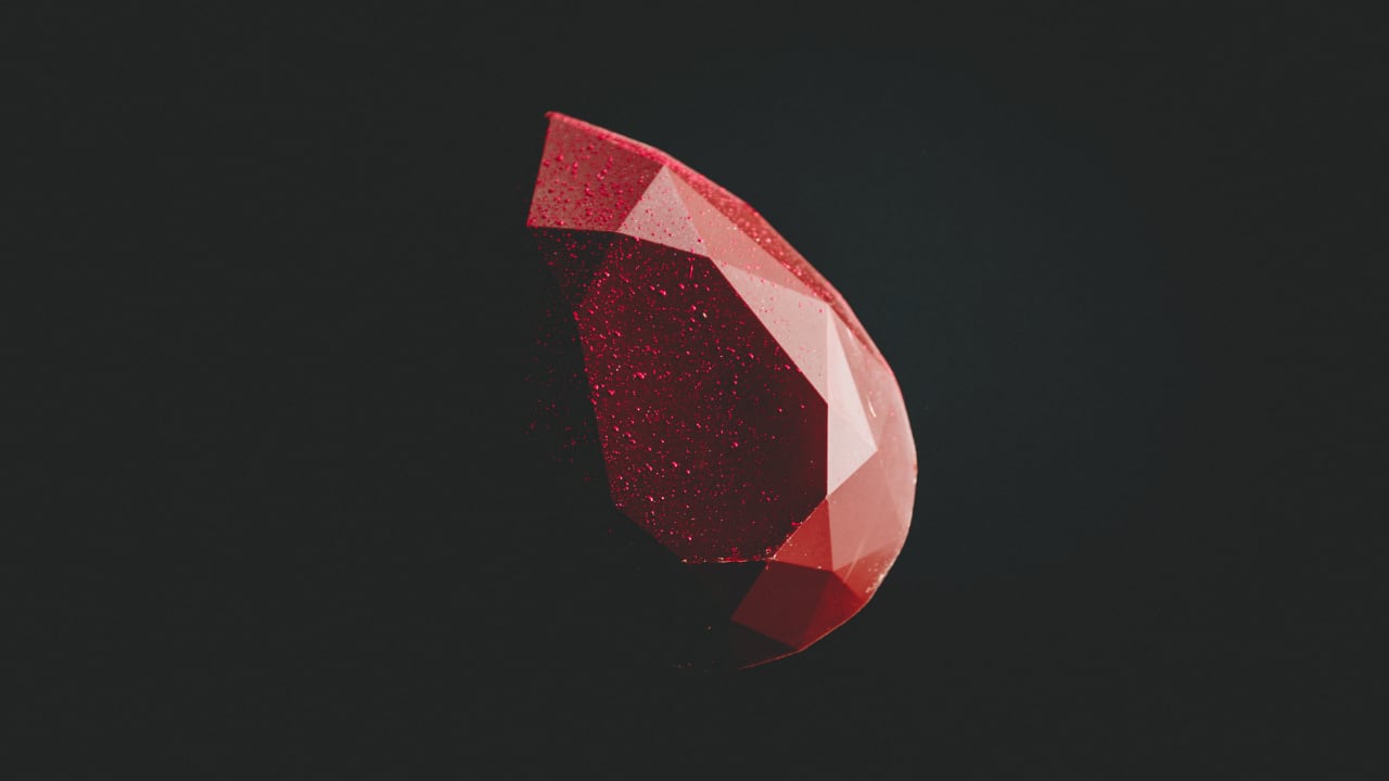 Photo of a Ruby gem